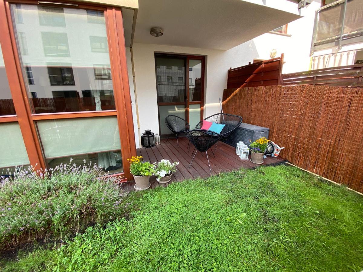 Blekitny Apartament - Wilanow Varşovia Exterior foto